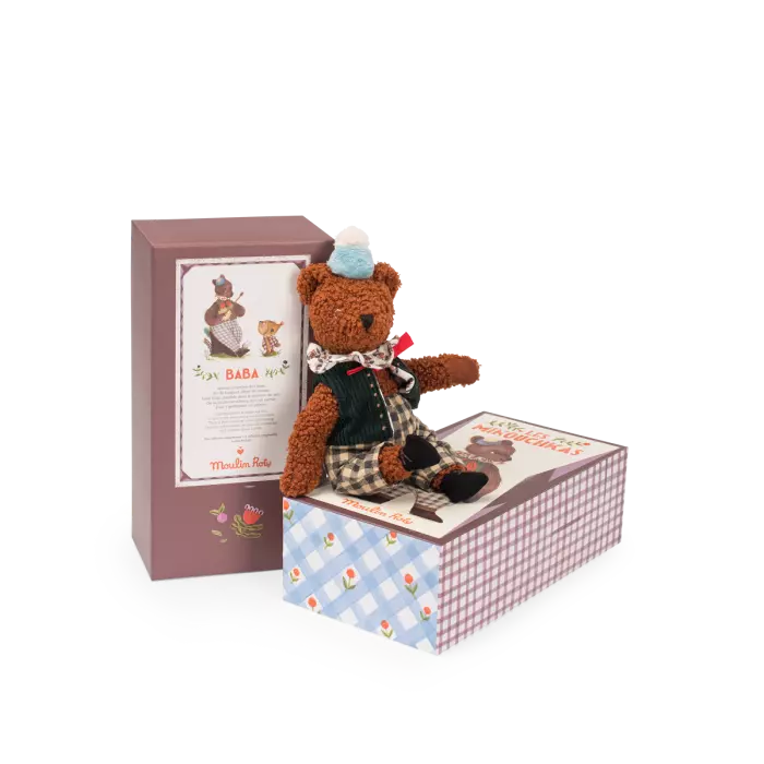 Peluche Baba le grand ours les minouchkas - Moulin roty