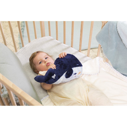 Peluche bouillotte bien-être baleine - Kaloo