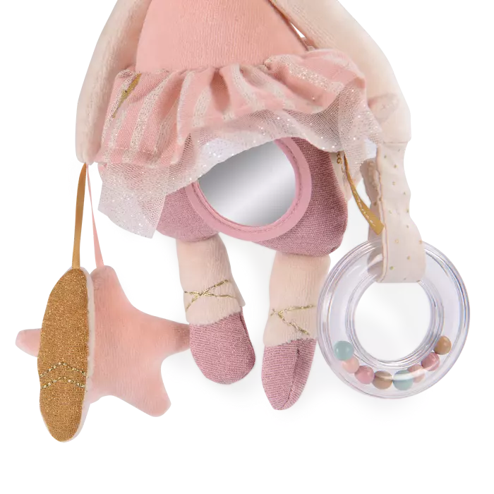 Peluche souris d'activités la petite école de danse - Moulin roty