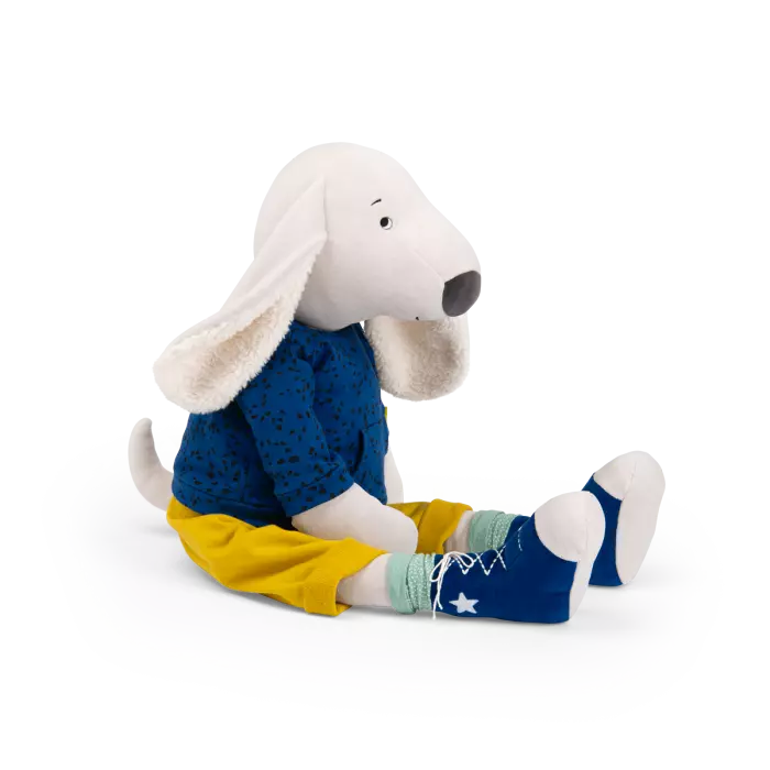 Peluche géante Pilou puce & pilou - Moulin roty