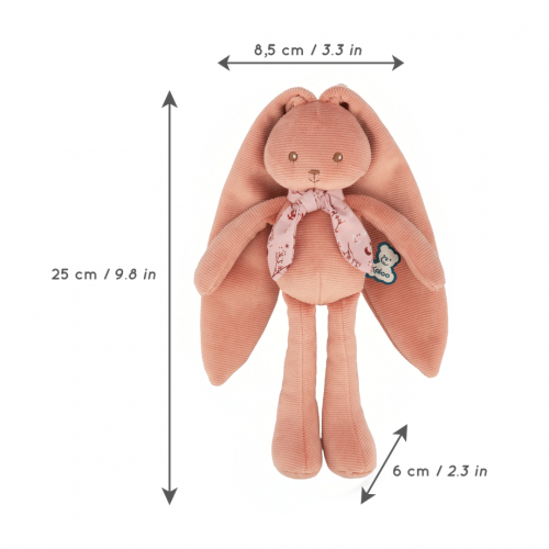 Pantin lapin terracotta 25 cm - Kaloo
