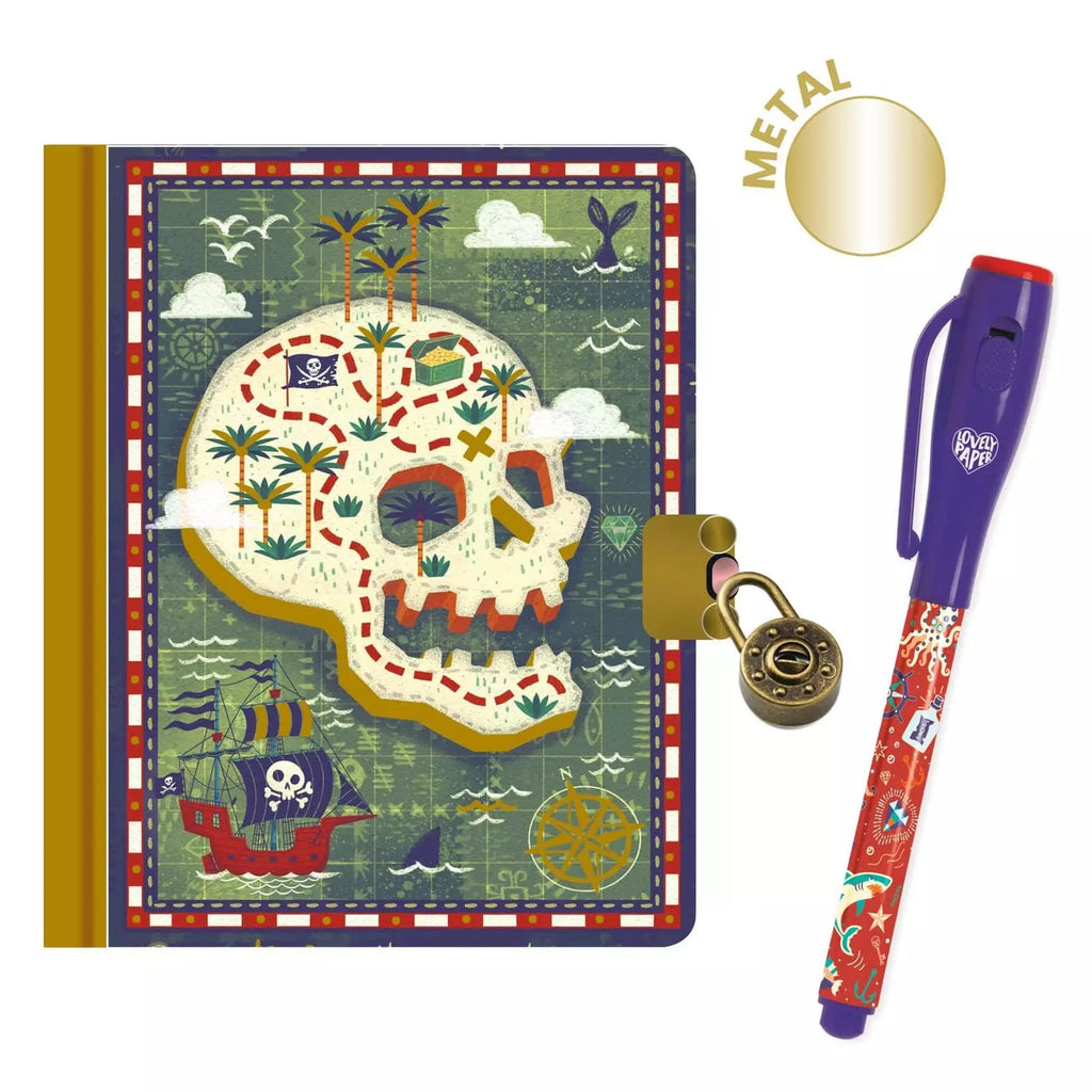 Mini carnet secret Steve et son feutre magique - Djeco