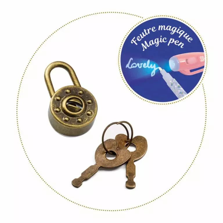 Mini carnet secret Kendra et son feutre magique - Djeco