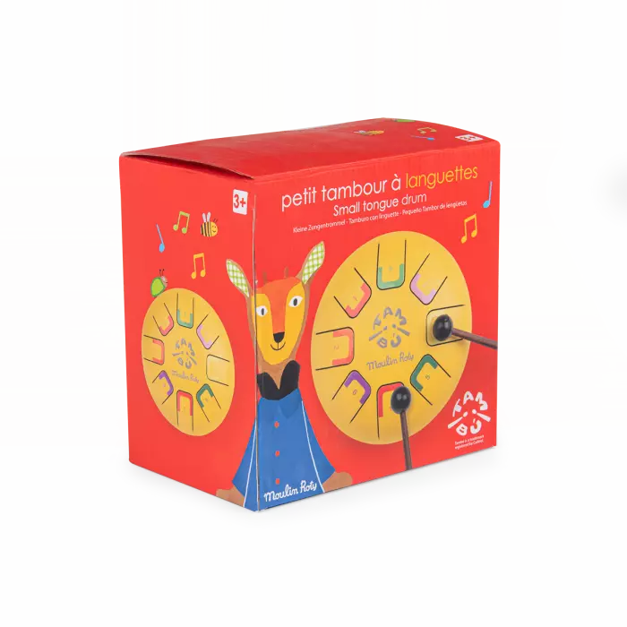 Petit tambour à languettes les toupitis - Moulin roty