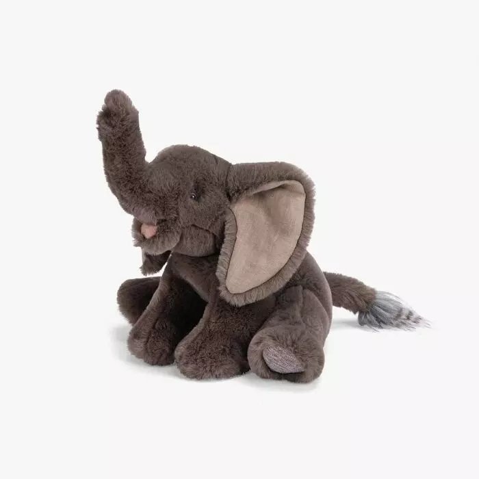 Petite peluche éléphant tout autour du monde - Moulin roty