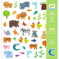 Planche de 160 stickers animaux - Djeco