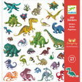 Planche de 160 stickers Dinosaures - Djeco