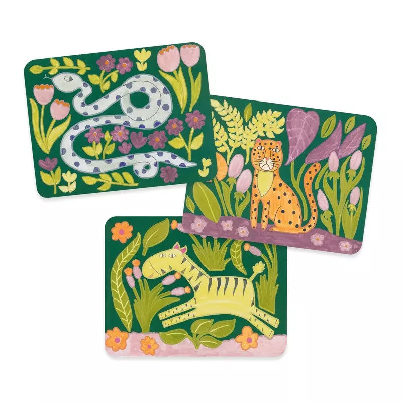 Peinture à la palette les sauvages - Djeco