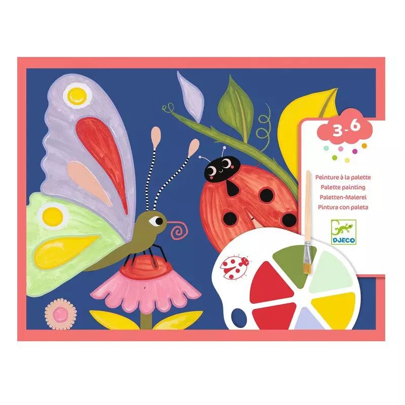 Peinture à la palette Les petites bêtes - djeco