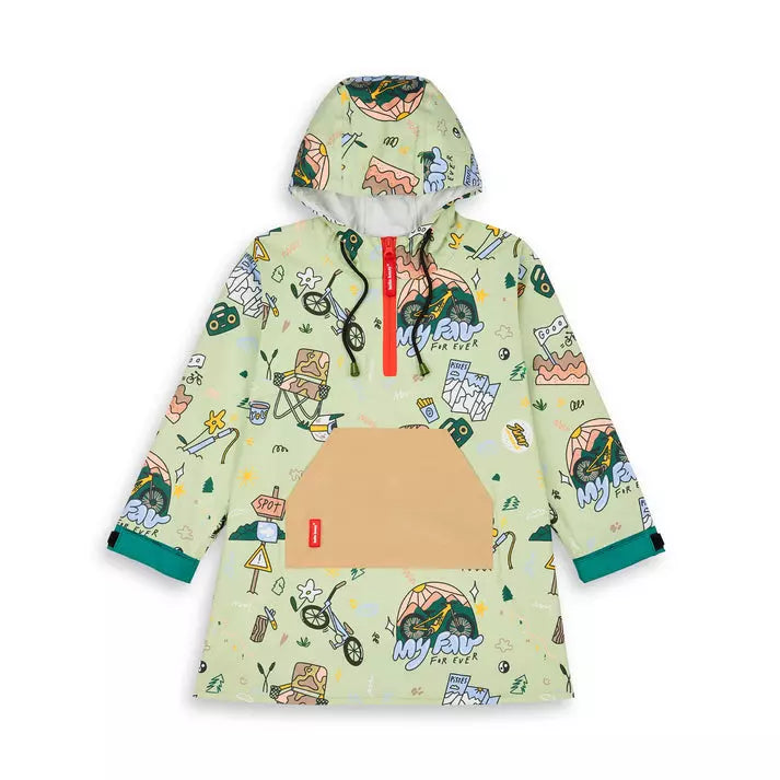 Poncho de pluie Mountain ride enfant - Hello hossy