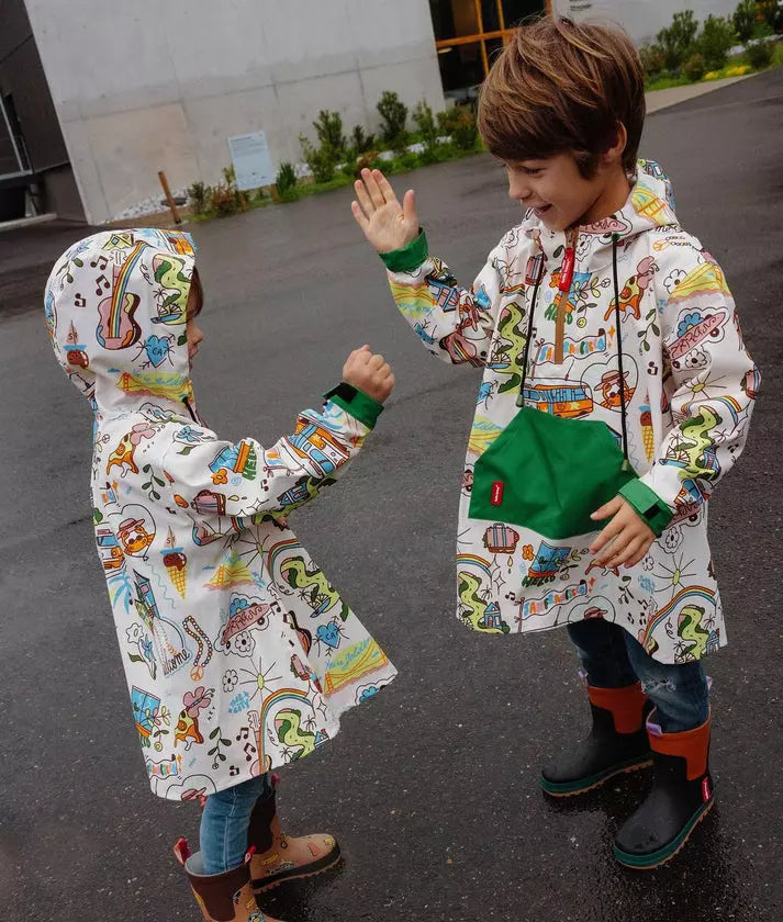 Poncho de pluie San francisco enfant - Hello hossy