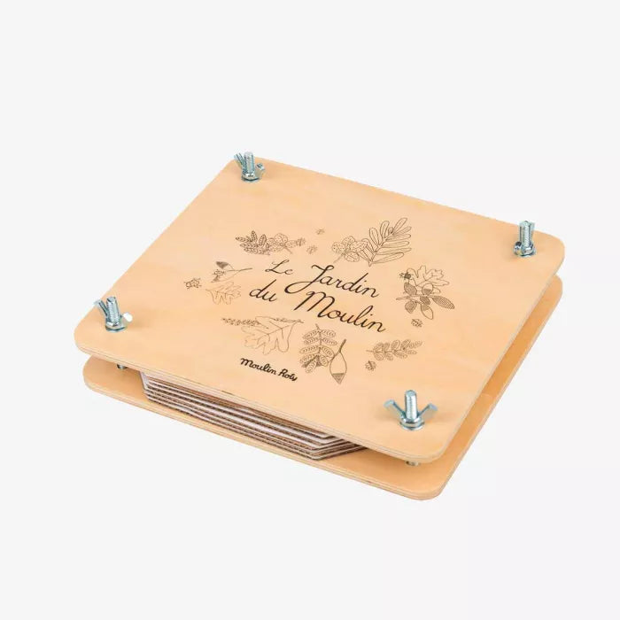 Presse à fleurs en bois le jardin du moulin - Moulin roty