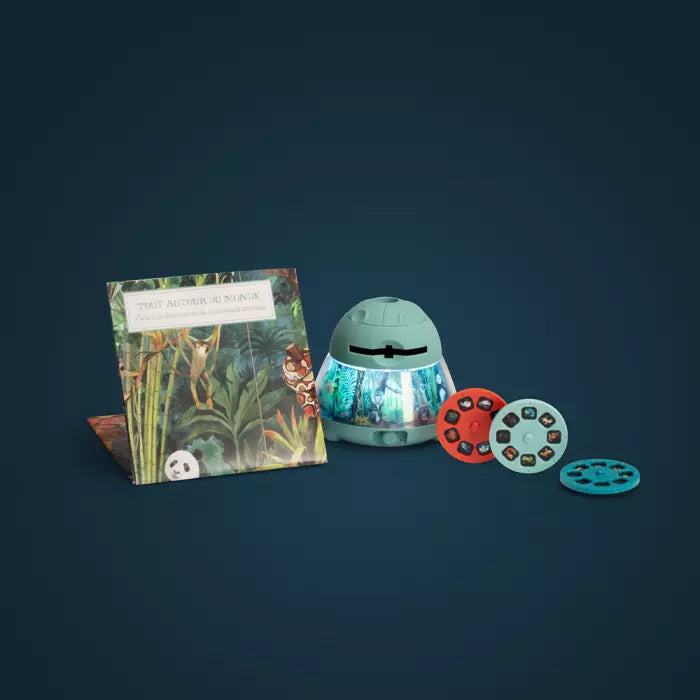 Projecteur des animaux tout aoutour du monde - Moulin roty