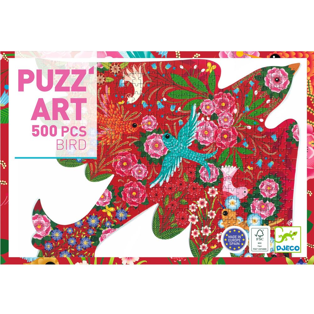 Puzz'art Bird 500 pcs - Djeco
