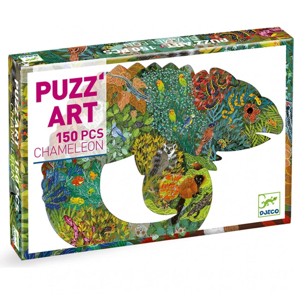Puzz'art Caméléon 150 pcs - Djeco