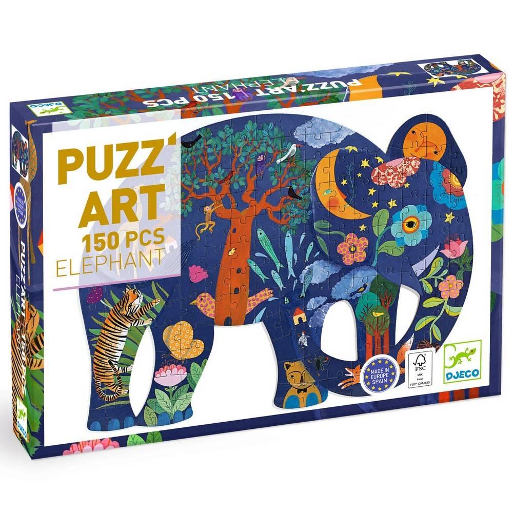 Puzz'art Eléphant 150 pcs - Djeco