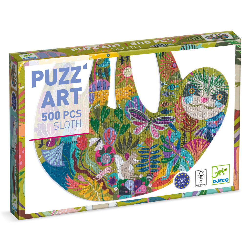 Puzz'art Sloth 500 pcs - Djeco