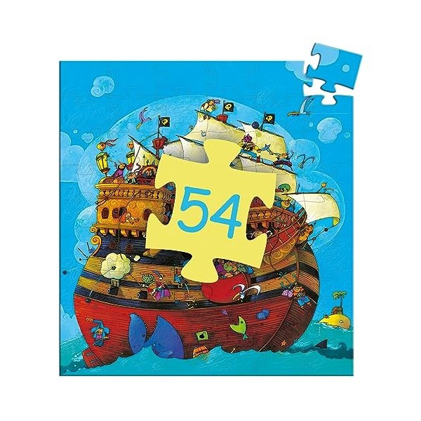 Puzzle Le bateau de barberousse 54 pcs - Djeco