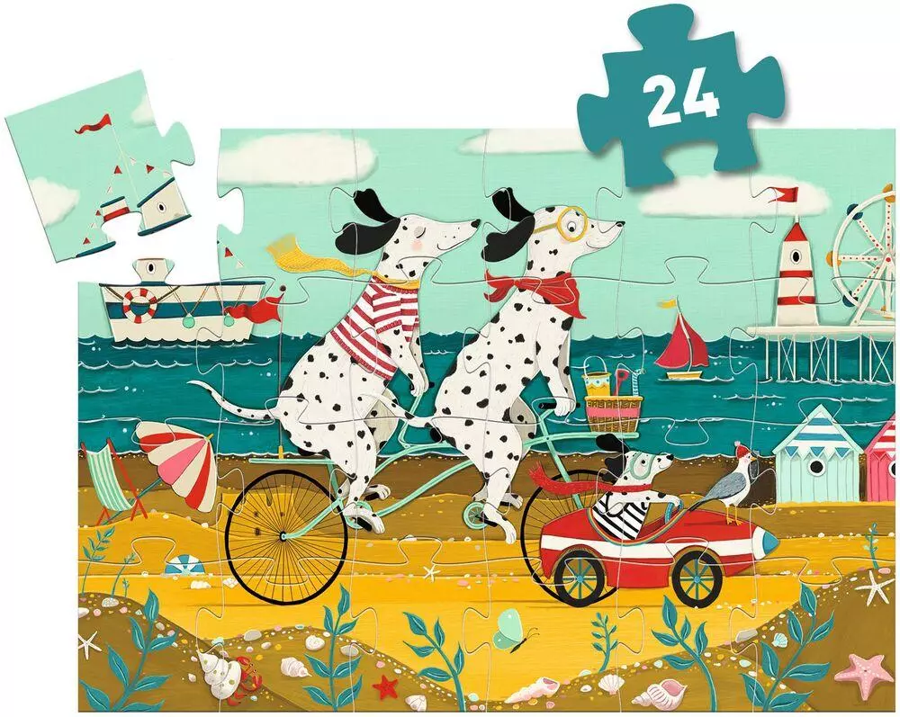 Puzzle Ollie le dalmatien - Djeco