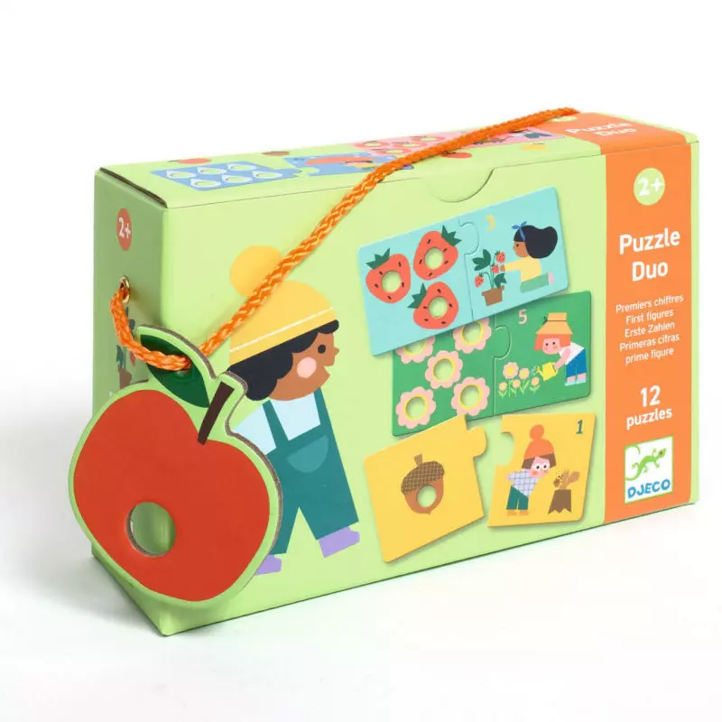 Puzzle duo chiffres - Djeco