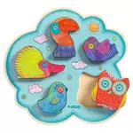 Puzzle en bois relief Toucanco - Djeco