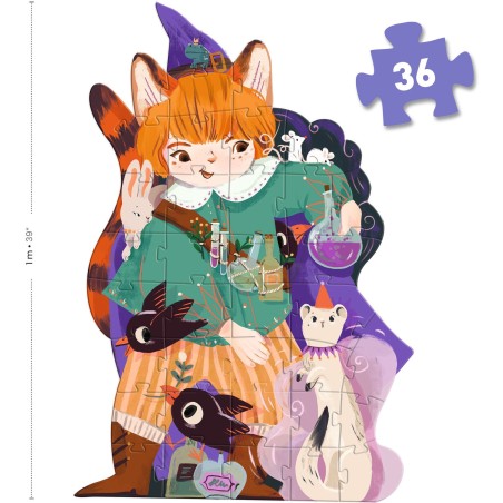 Puzzle géant Pio le magicien - Djeco