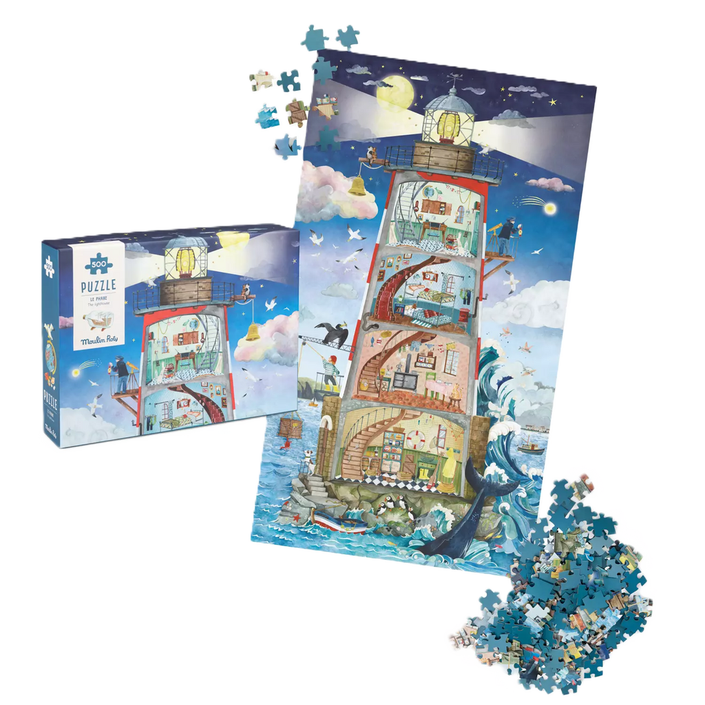 Puzzle Le phare 500 pcs - Moulin roty