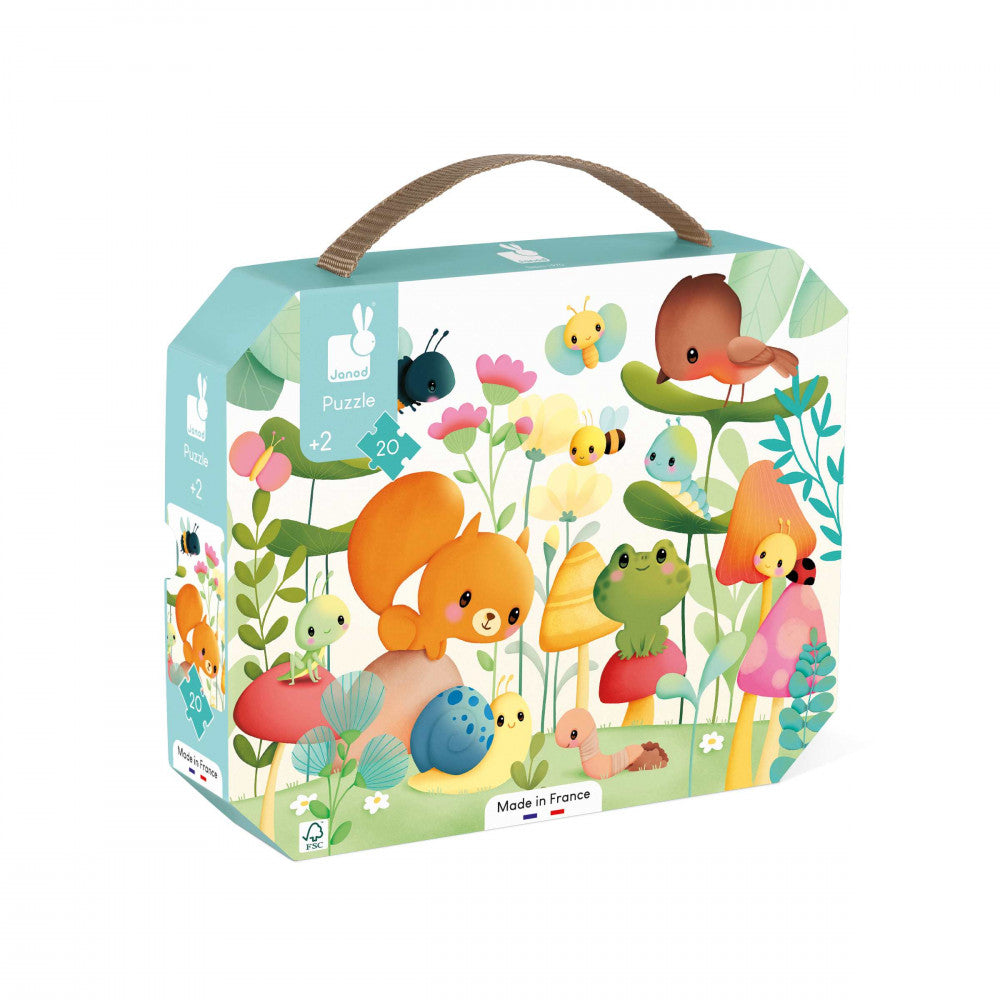 Puzzle Les compagnons du jardin 20 pcs - Janod
