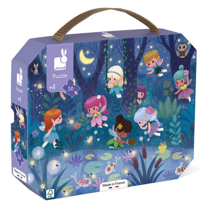 Puzzle Les fées et les nénuphars 36 pcs - Janod