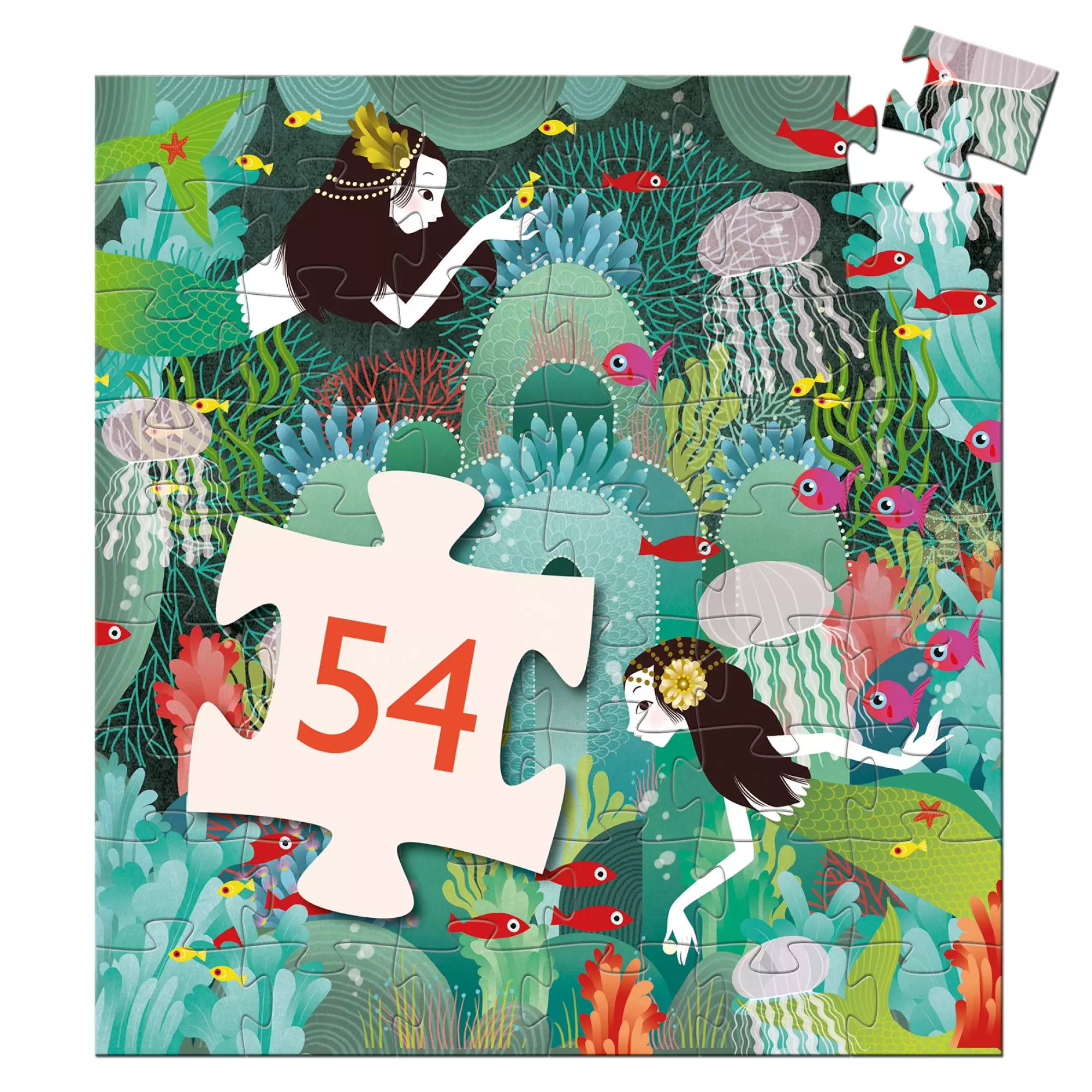 Puzzle paradis aquatique 54 pcs - Djeco