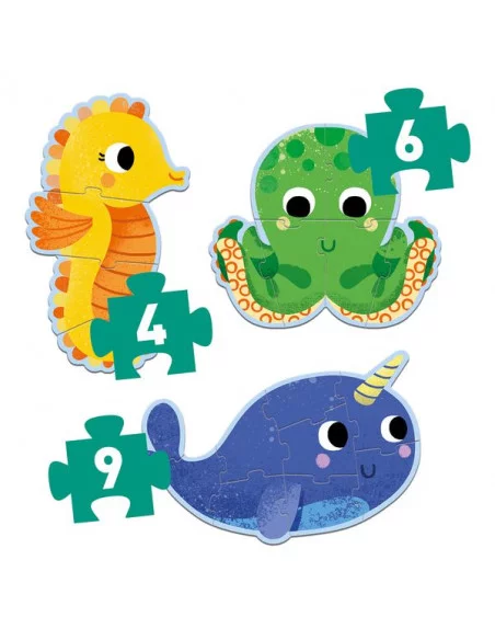 Puzzle primo dans la mer - Djeco