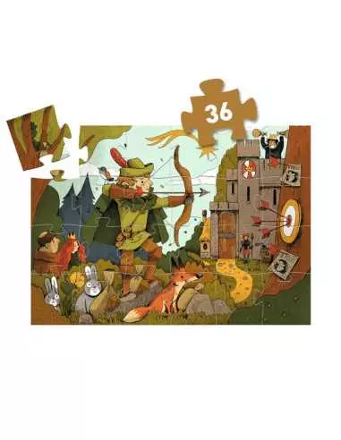 Puzzle Robin des bois 36 pcs - Djeco