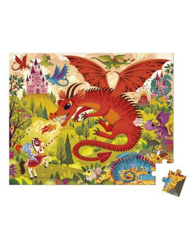 Puzzle royaume de Dragons 54 pcs - Janod