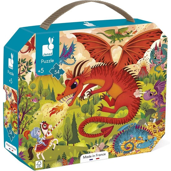 Puzzle royaume de Dragons 54 pcs - Janod