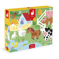Puzzle tactile La ferme 20 pcs - Janod