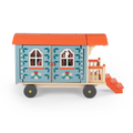 Roulotte en bois avec accessoires Les Minouchkas - Moulin roty