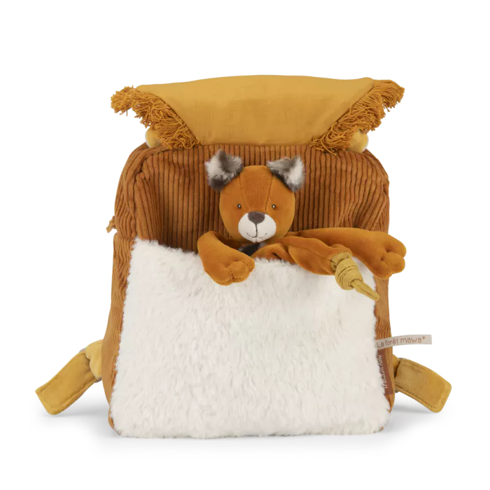 Sac à dos en tissu Lion Mamba - Moulin roty