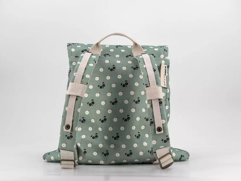 Sac à dos panda bleu-vert - O'Caou