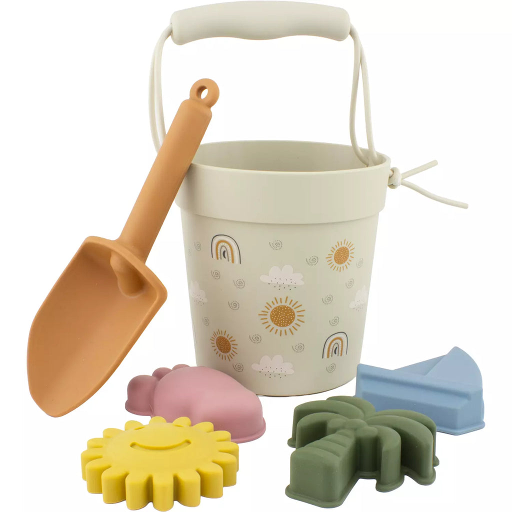 Seau de plage arc en ciel - Ulysse couleurs d'enfance