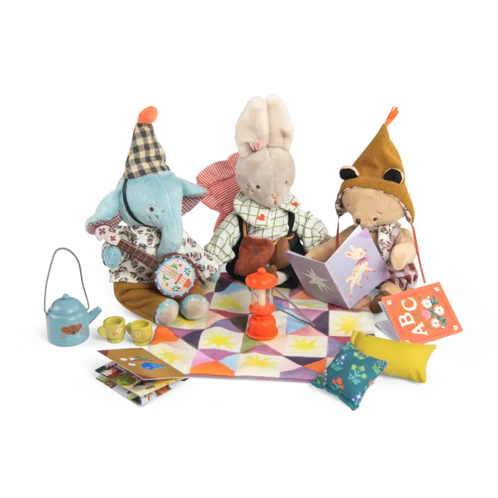 Coin lecture & ses accessoires Les minouchkas - Moulin roty