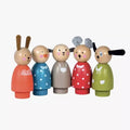 Set de 5 personnages la grande famille - Moulin roty