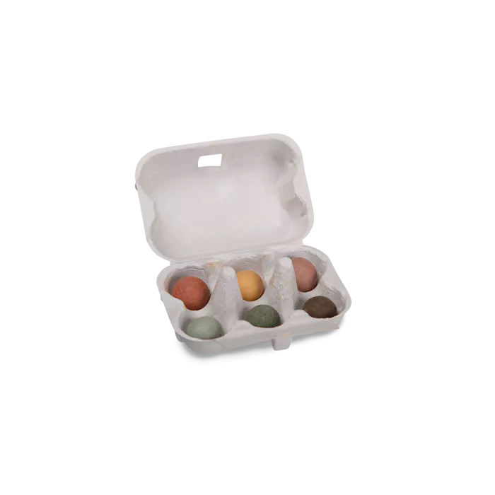 Boîte à oeufs de 6 bombes à graines Le jardin du moulin - Moulin roty