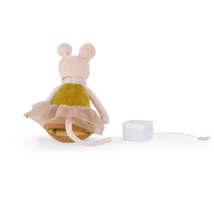 Peluche souris musicale la petite école de danse - Moulin roty