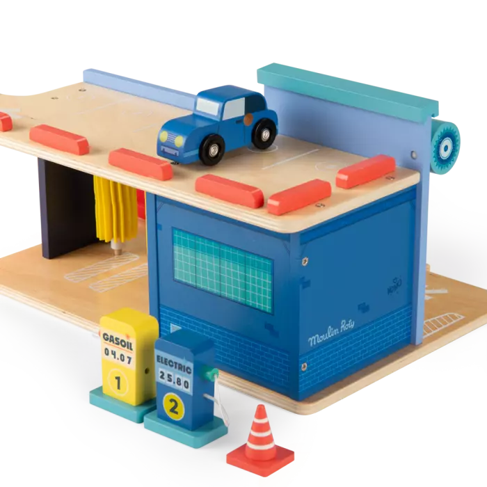 Station service en bois avenur du moulin - Moulin roty