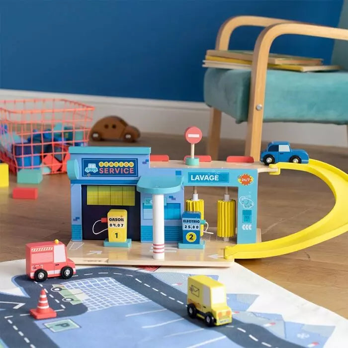 Station service en bois avenur du moulin - Moulin roty