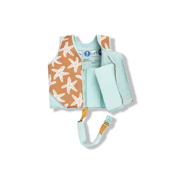 Gilet de natation orange étoile de mer - Swim essentials