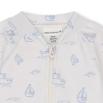 Maillot de bain manches longue petits bateaux - Swim essentials