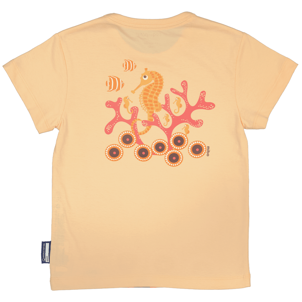 T-shirt manches courtes Hippocampe - coq en pâte