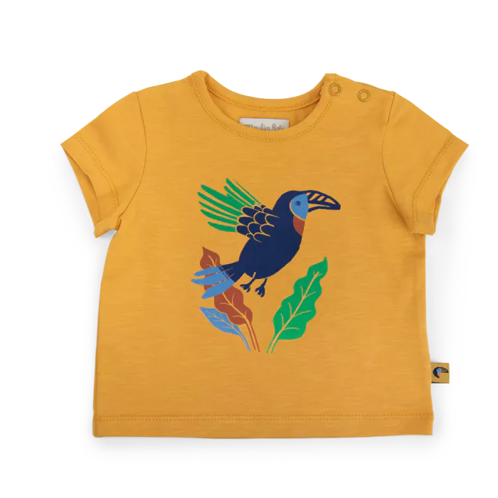 NIL T-shirt manches courtes Safran jungle - Moulin roty