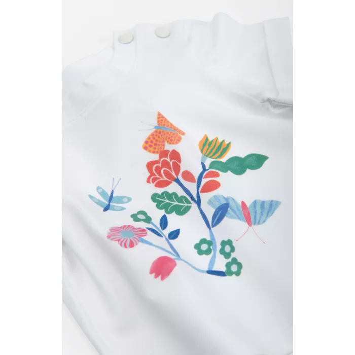 NOA T+shirt manches courtes Crèmes jungle - Moulin roty